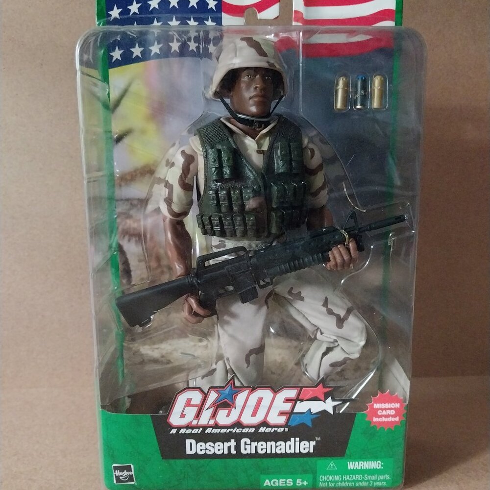 GI Joe A Real American Hero, Desert Grenadier 2003 Hasbro